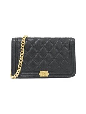 Chanel Boy Line Chain Wallet Shoulder Bag
